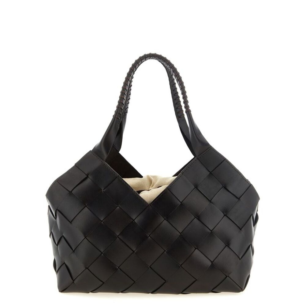 Dragon Diffusion Brown Calfskin Shoulder Women's Bag